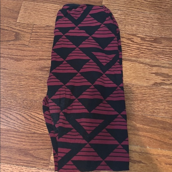 Leggings Garnet and Black - Picture 1 of 1